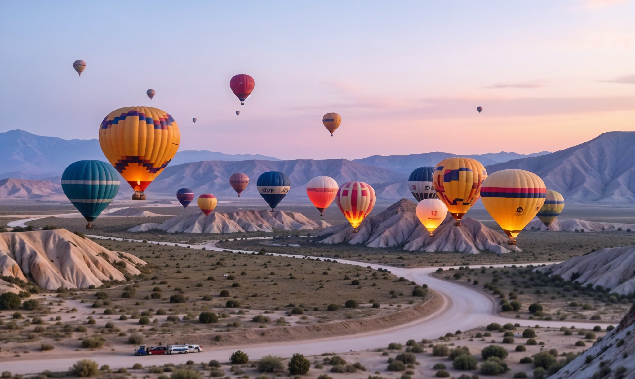 Panoramic view of Istanbul with Hagia Sophia and Blue Mosque